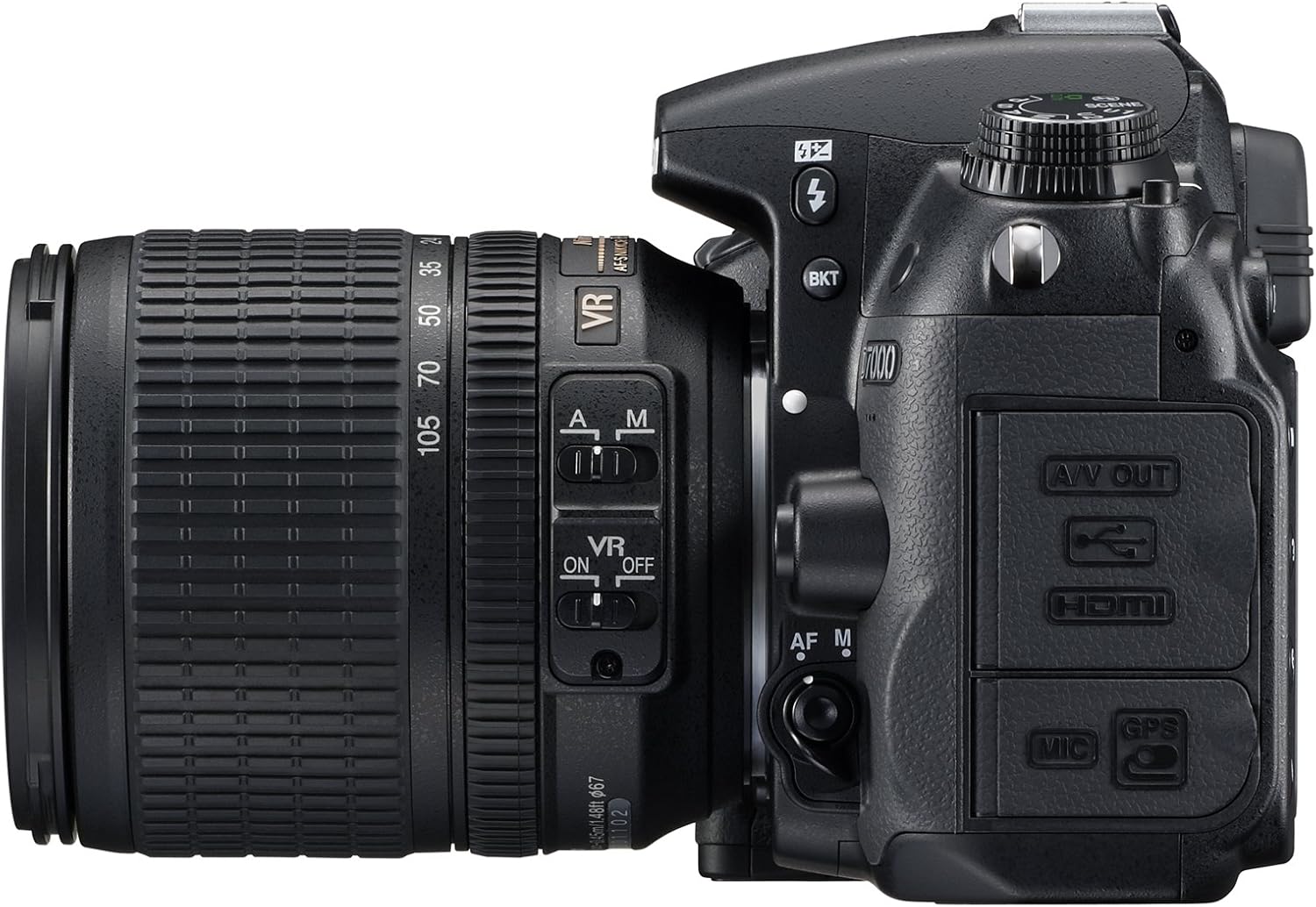 Nikon デジタル一眼レフカメラ D7000 18-105VR レンズキット[並行輸入品] - 画像 (3)